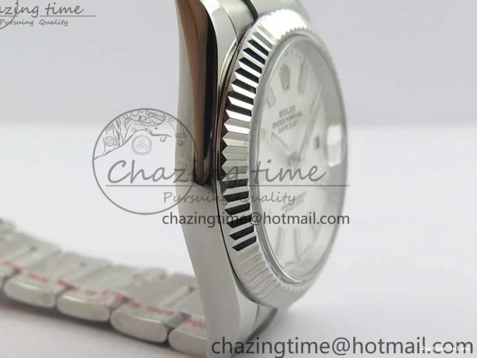 0130 DateJust 126334 SS Noob 1:1 904L Best Edition White Dial Stick Markers on Oyster Bracelet A MultiPurpose 3172